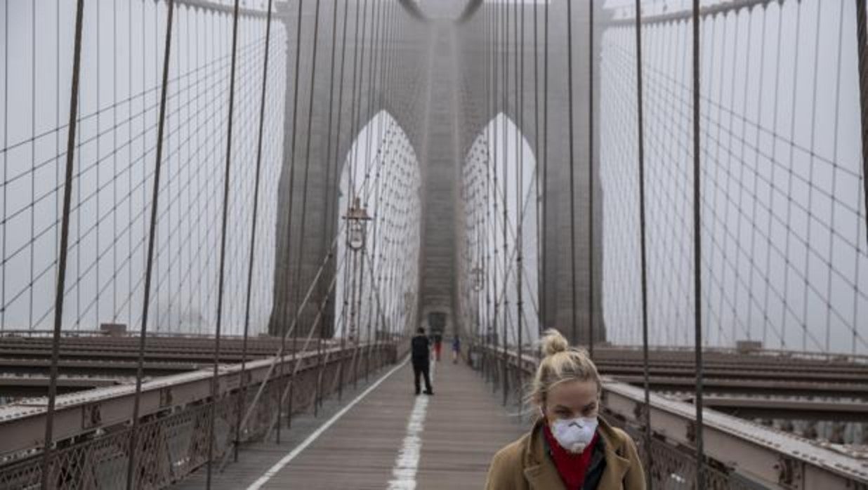 Imagen del puente de Brooklyn, en Nueva York