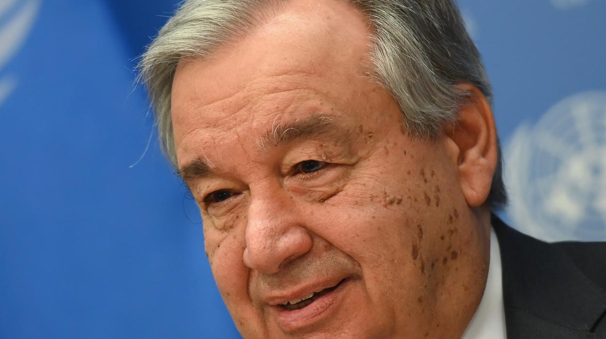 El secretario general de la ONU, António Guterres