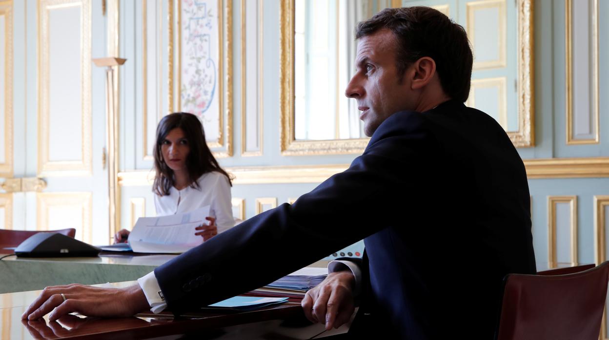 El presidente de Francia, Emmanuel Macron