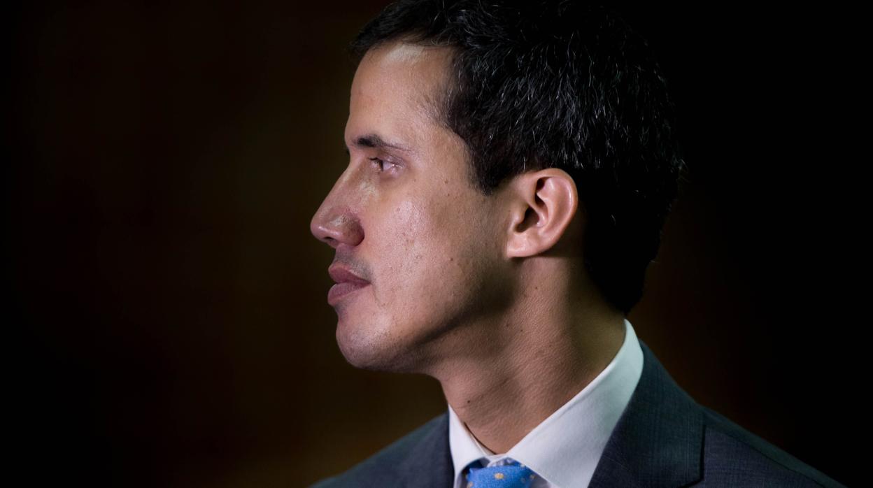 El jefe del Parlamento de Venezuela, Juan Guaidó, quien se proclamó mandatario interino del país en enero de 2019