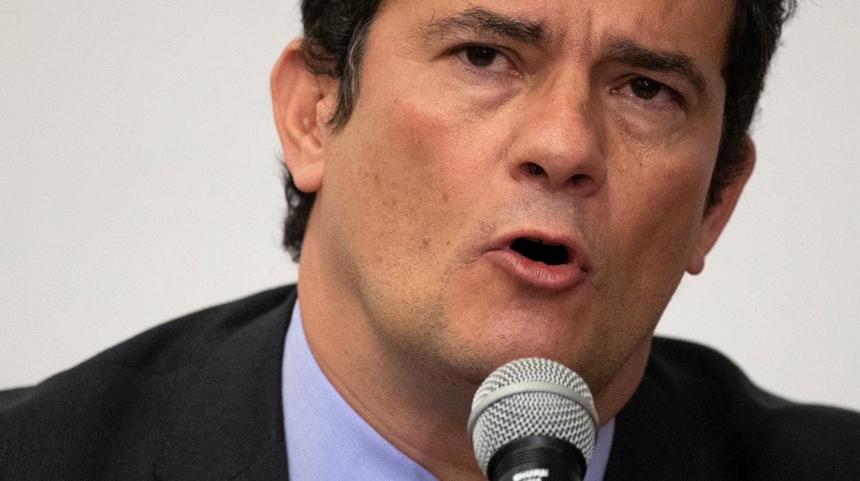 El exjuez y también ya exministro de Justicia de Brasil, Sergio Moro