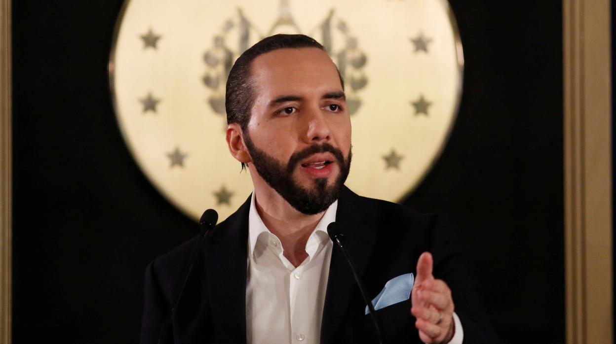 El presidente de El Salvador, Nayib Bukele