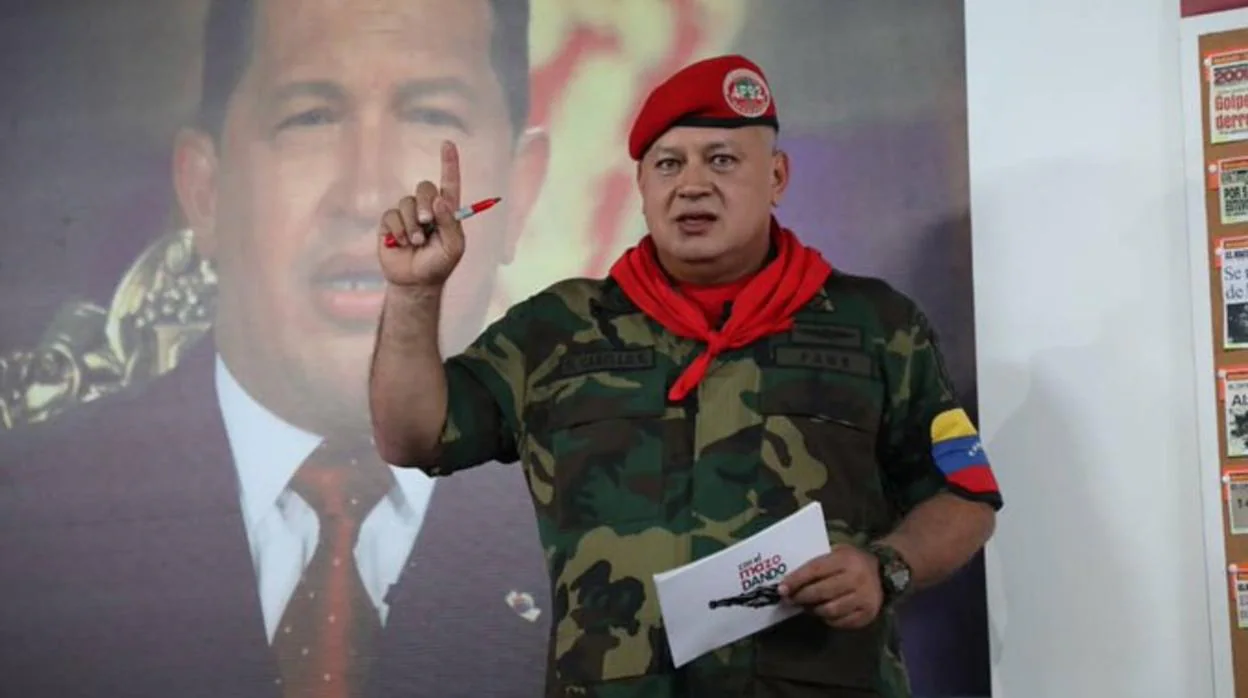 El número dos del régimen chavista, Diosdado Cabello, en una imagen de archivo
