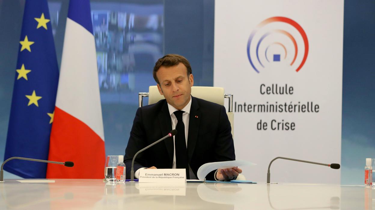 El presidente de Francia, Emmanuel Macron