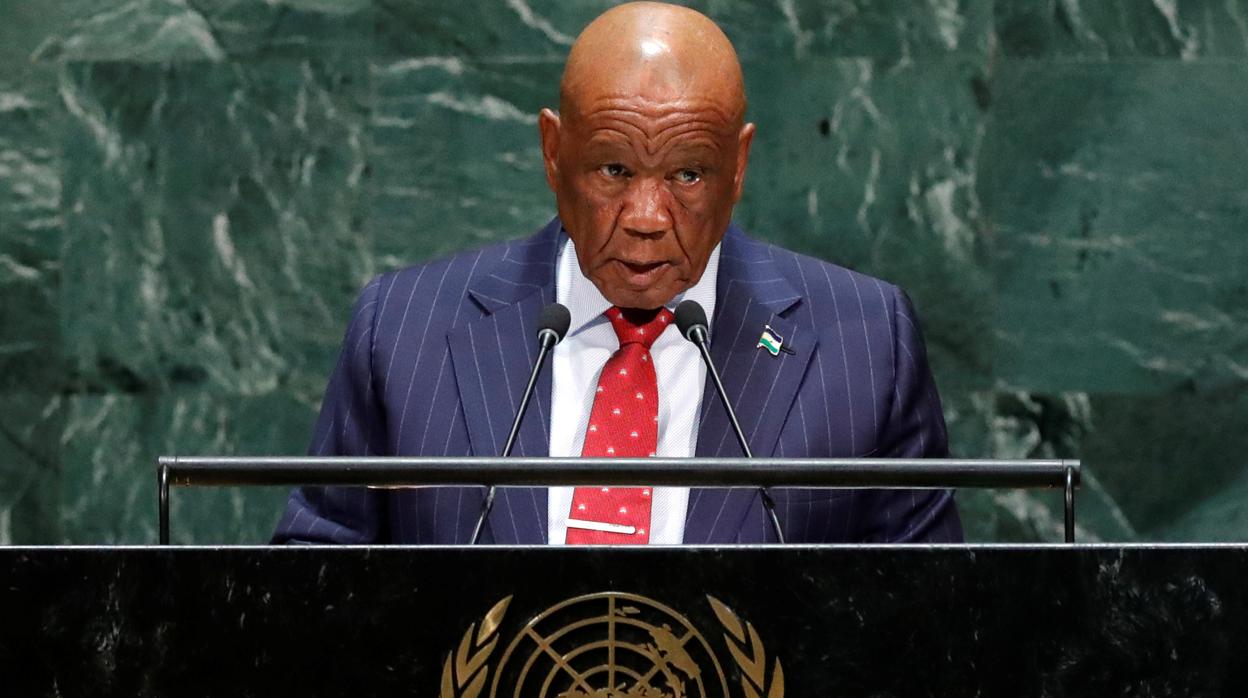 Thomas Thabane, en la ONU el pasado mes de septiembre