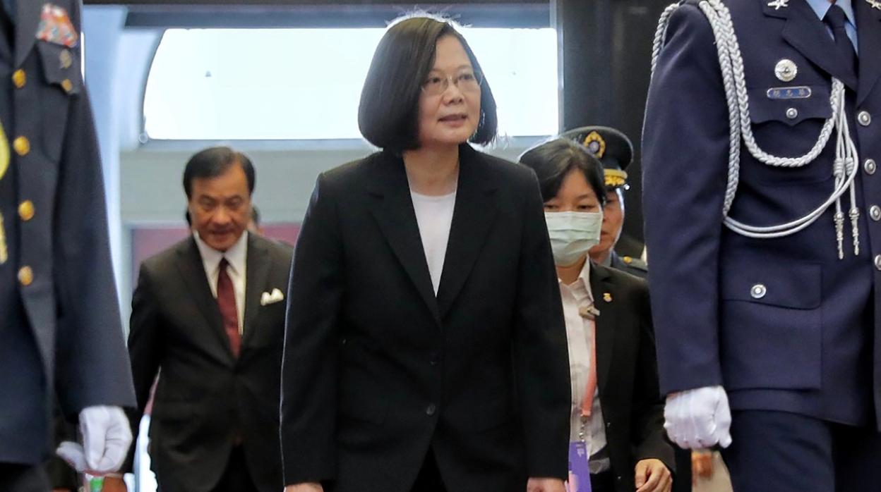 La presidenta de Taiwán, Tsai Ing-wen