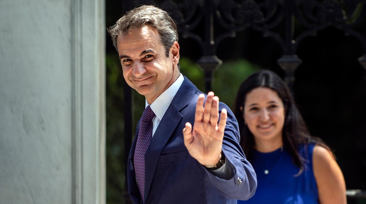 Kiriakos Mitsotakis, el primer ministro griego