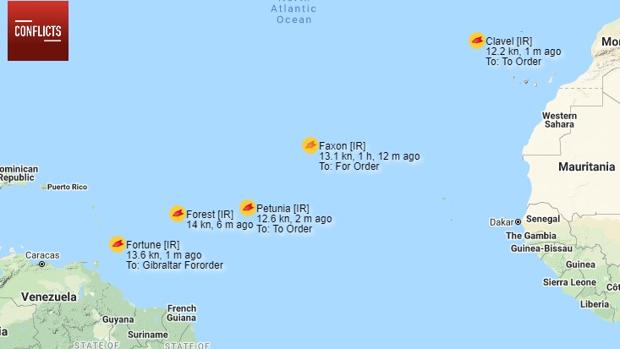 Venezuela e Irán desafían a EE.UU.: llega al Caribe el primer carguero iraní con gasolina para Maduro