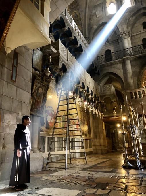 El guardián del Santo Sepulcro