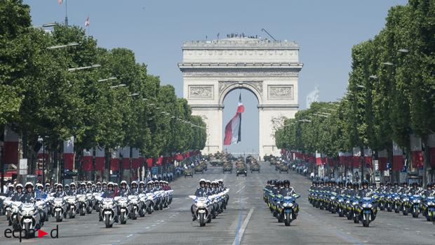 El Desfile del 14 de julio en Francia será sustituido este año por un homenaje a los sanitarios