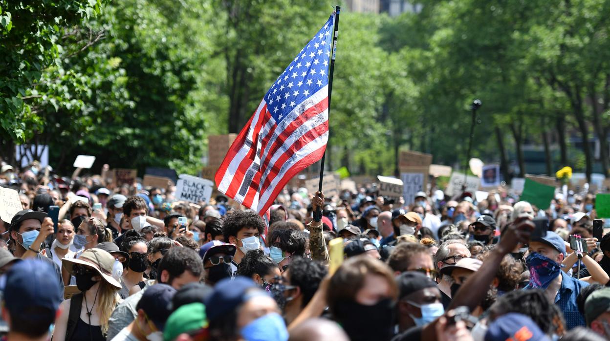 Protestas por la muerte de George Floyd a manos de un policía en Estados Unidos