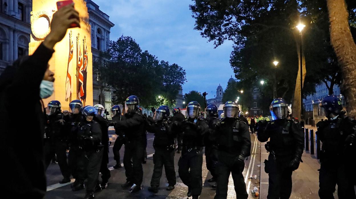 Protestas contra el racismo en Londres