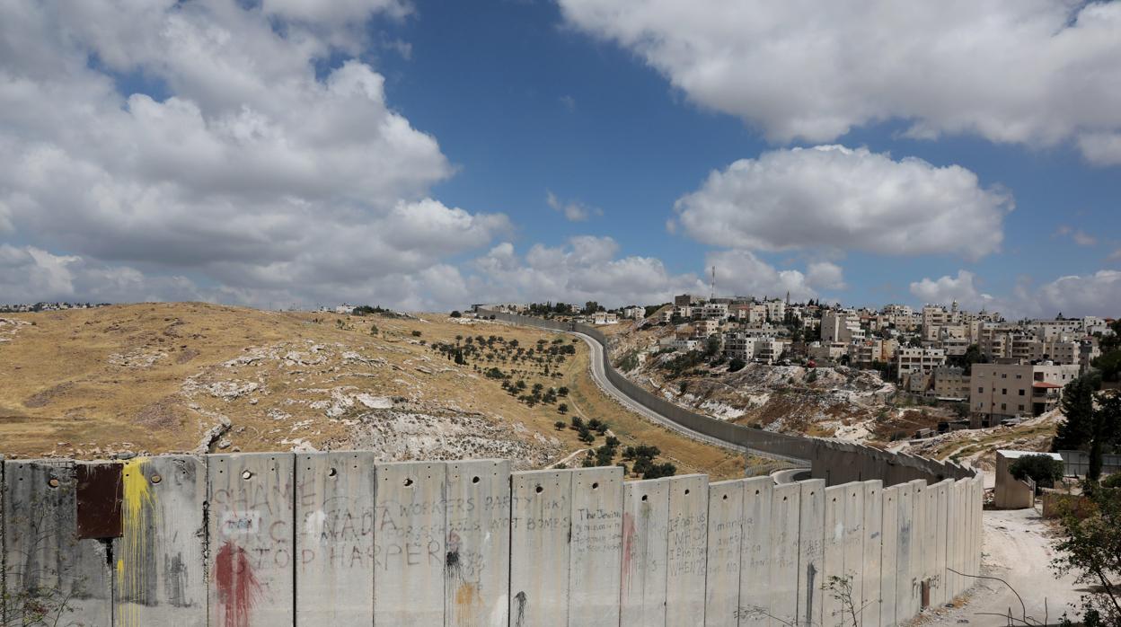 Jerusalén vista desde el Muro de Abu Dis