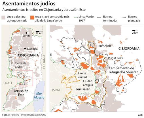Arranca el plan de Israel para alejar la creación de un Estado palestino