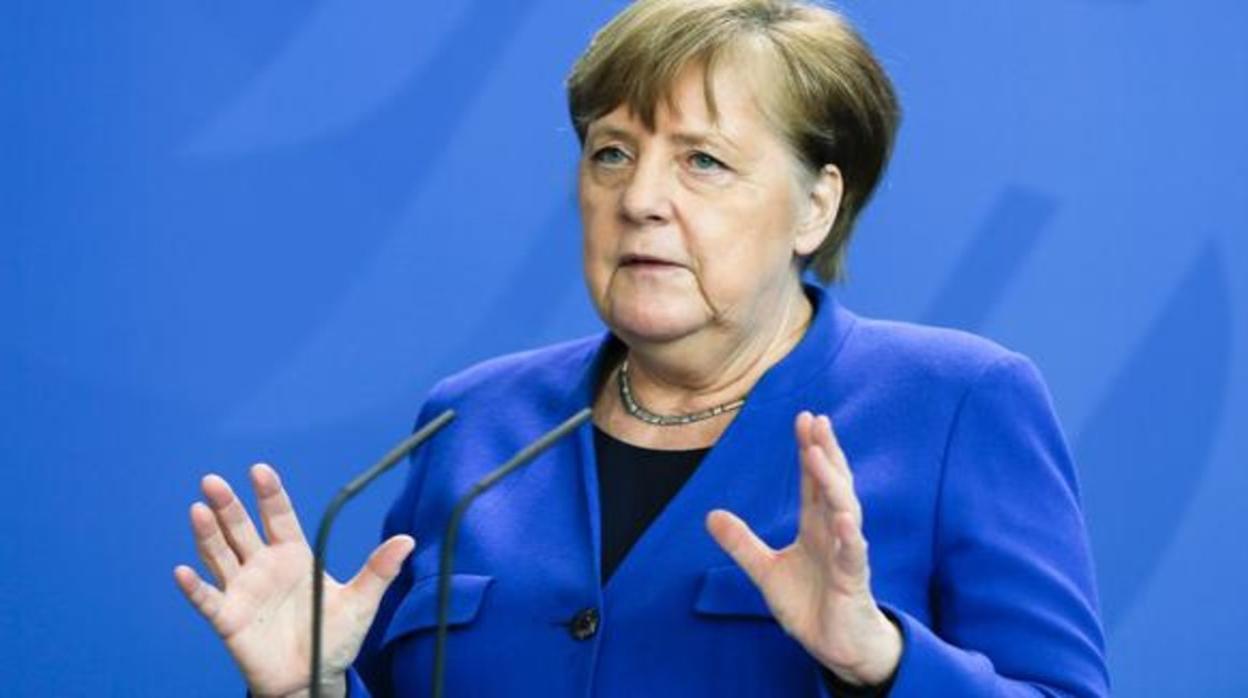 La presidenta alemana Angela Merkel