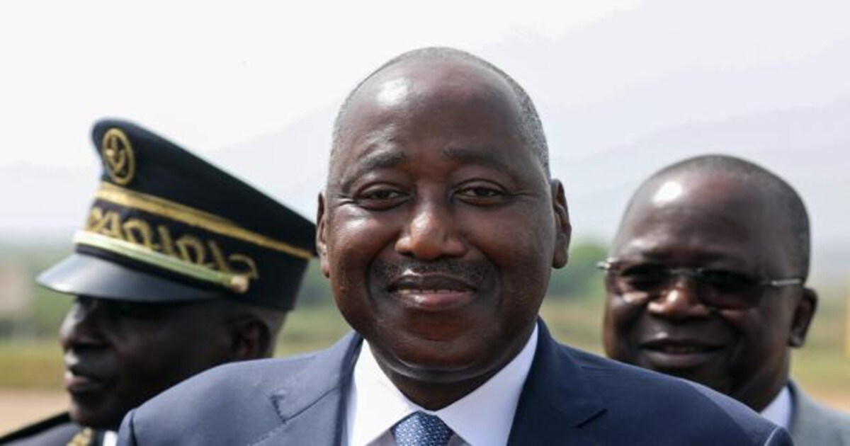 El primer ministro de Costa de Marfil, Amadou Gon Coulibaly