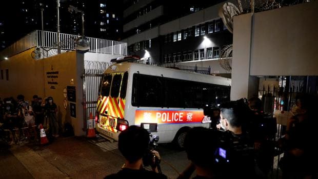 Cuatro detenidos en Hong Kong por un mensaje independentista en internet