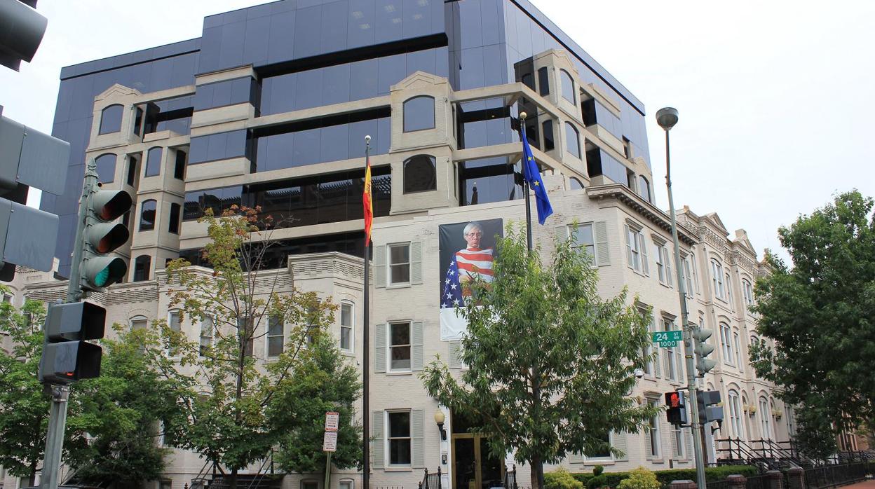 La embajada de España en Washington
