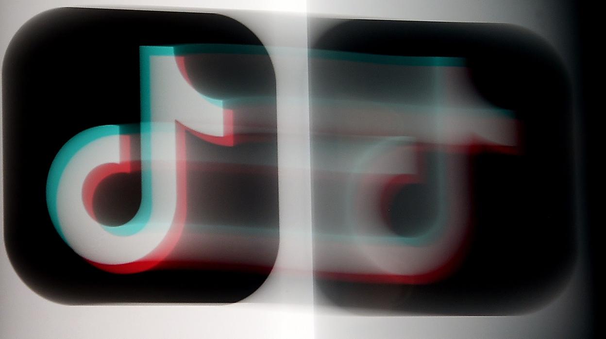 El logo de la empresa Tik Tok, la nueva red social de moda