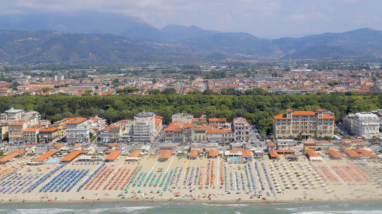 Una playa de la Toscana, hace dos días