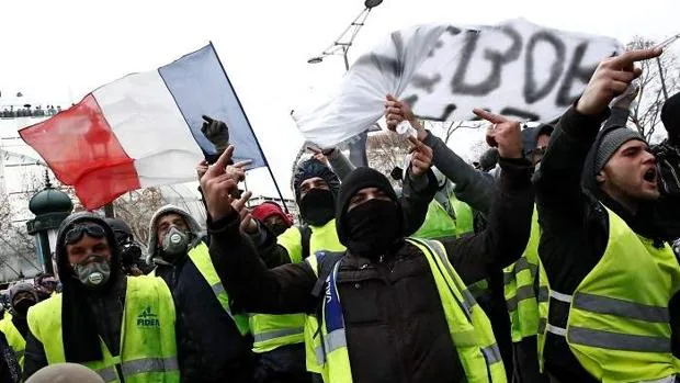 Las protestas de los «chalecos amarillos» vuelven a las calles de Francia