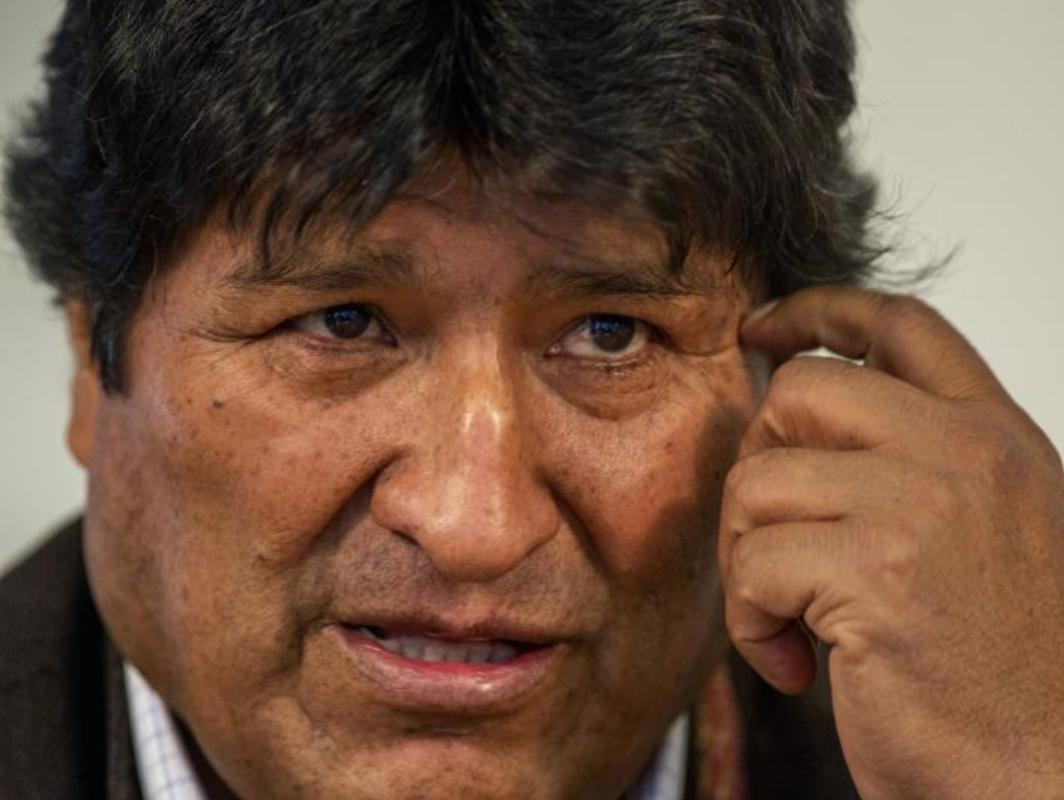 El expresidente de Bolivia Evo Morales