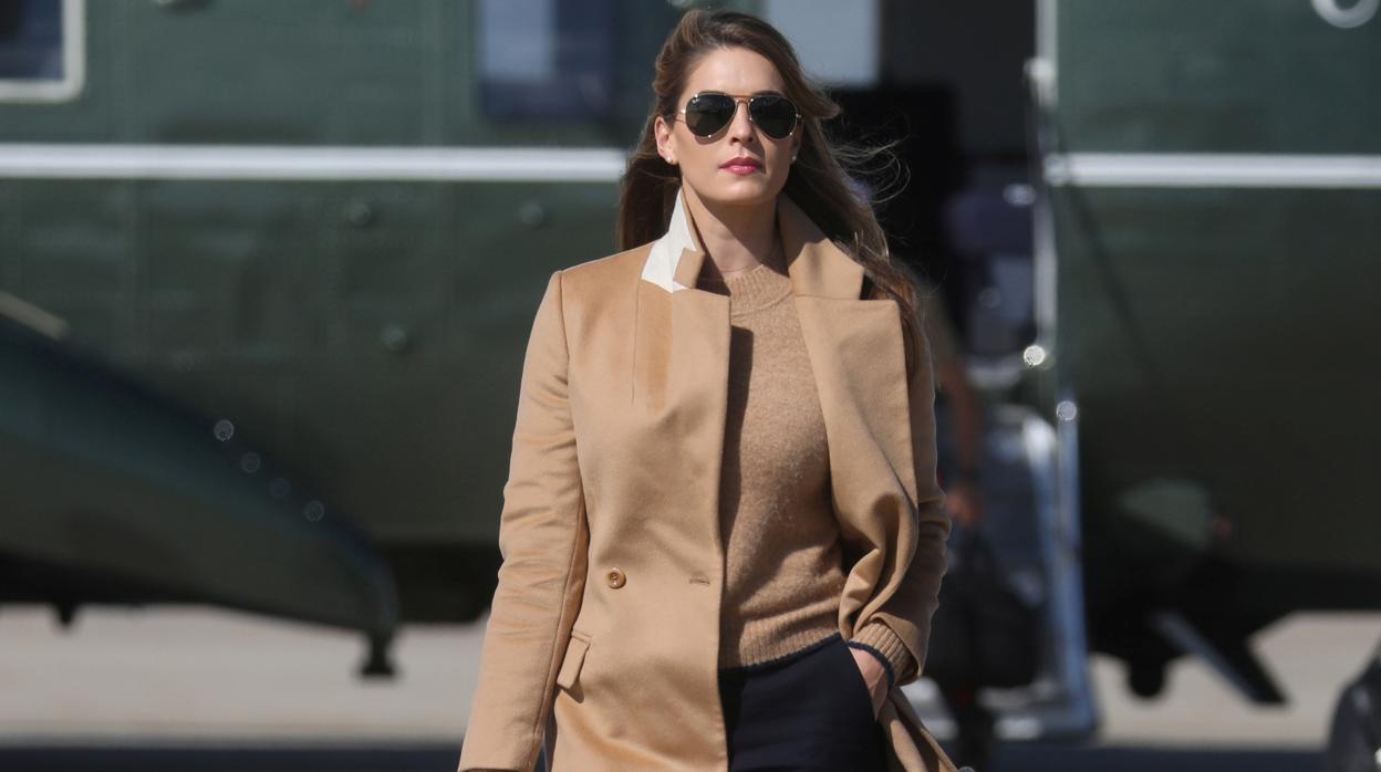 Hope Hicks, asesora del presidente de los Estados Unidos, Donald Trump