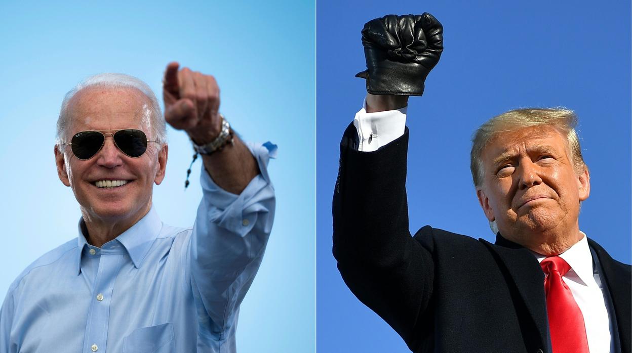 Joe Biden y Donald Trump