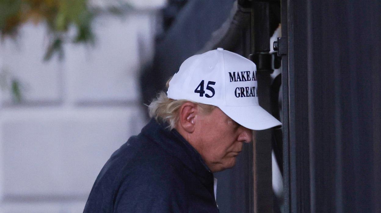 Donald Trump regresa a la Casa Blanca tras conocerse la elección de Joe Biden