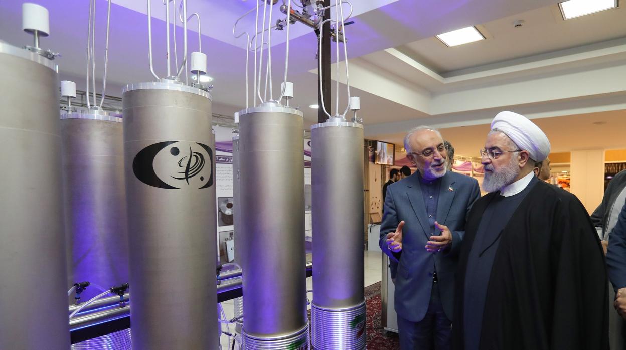 El presidente Rohaní visita un centro de investigación nuclear cerca de Teherán