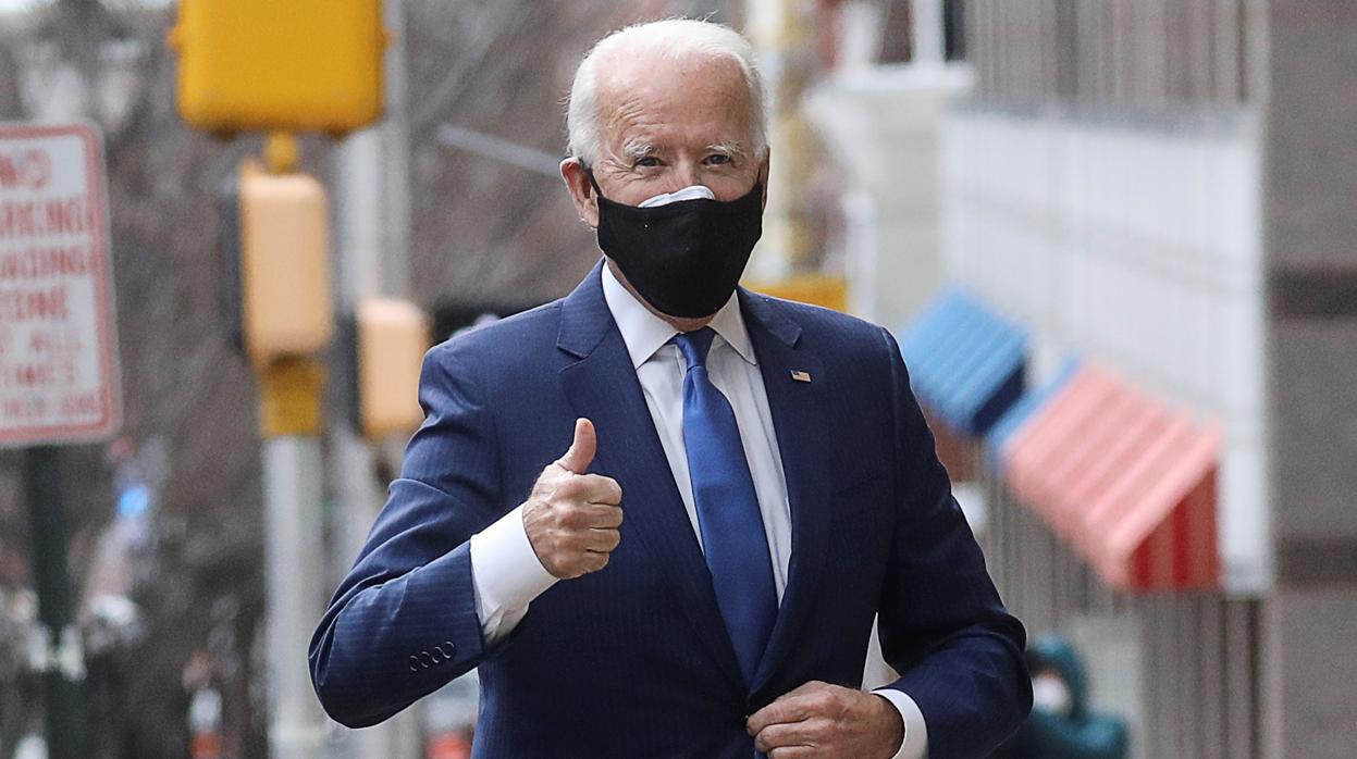 El presidente electo de Estados Unidos, el demócrata Joe Biden