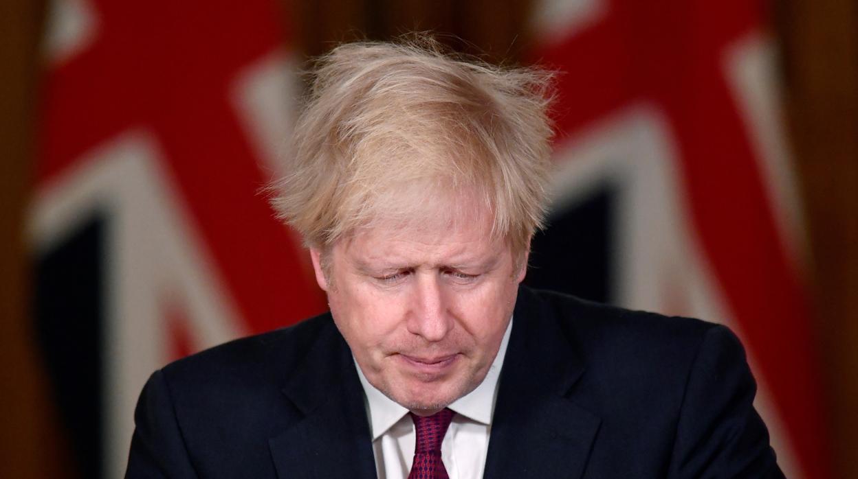 El primer ministrp británico, Boris Johnson