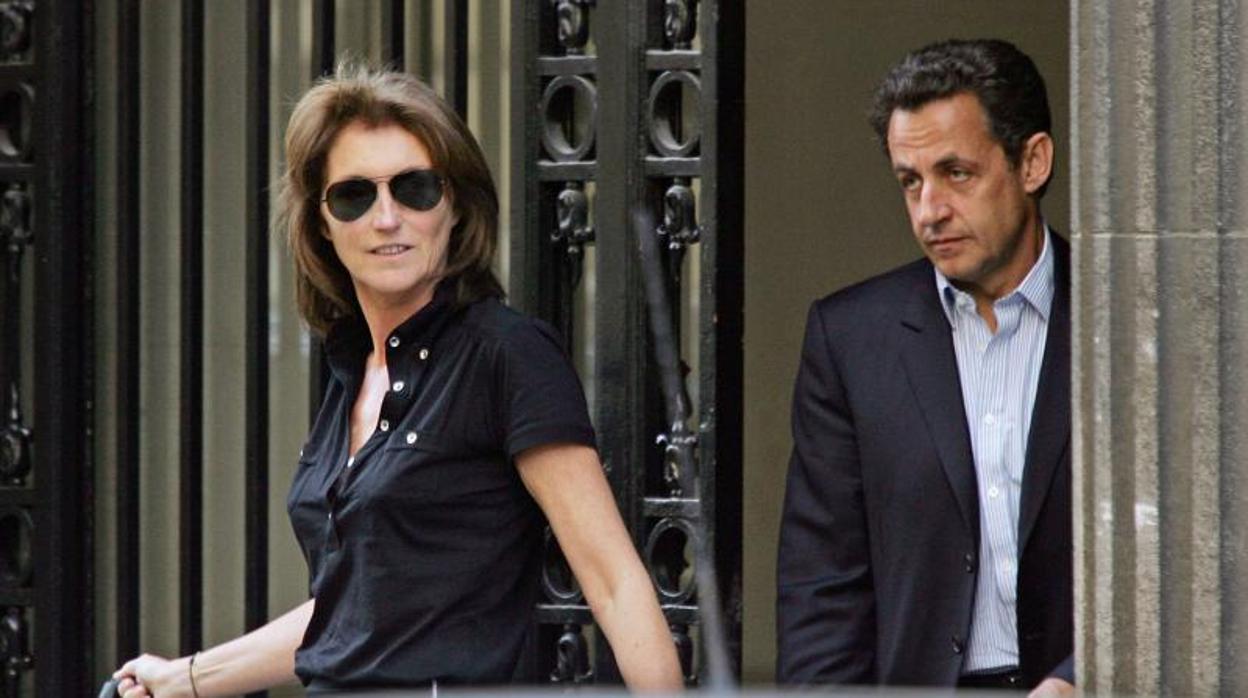 Nicolas Sarkozy y su exmujer Cecilia en una imagen de archivo