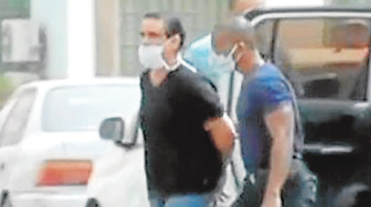 Álex Saab, en el momento de su detención en Cabo Verde