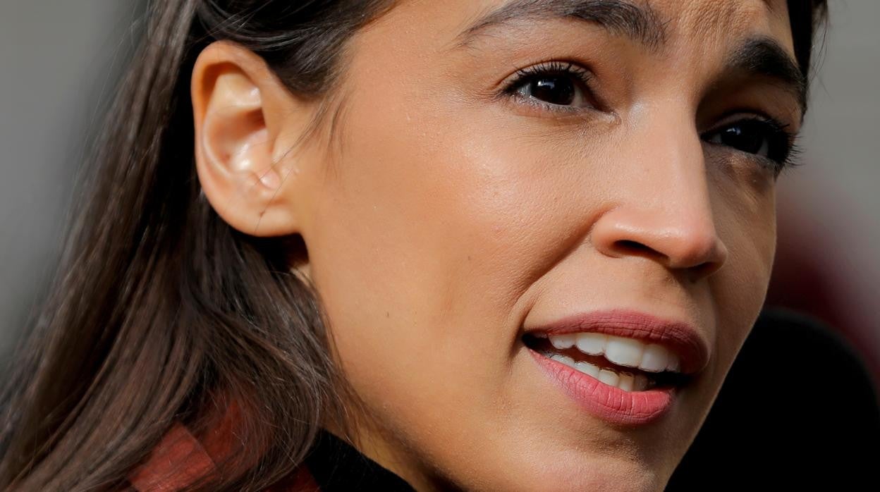 La diputada demócrata de Nueva York Alexandria Ocasio-Cortez