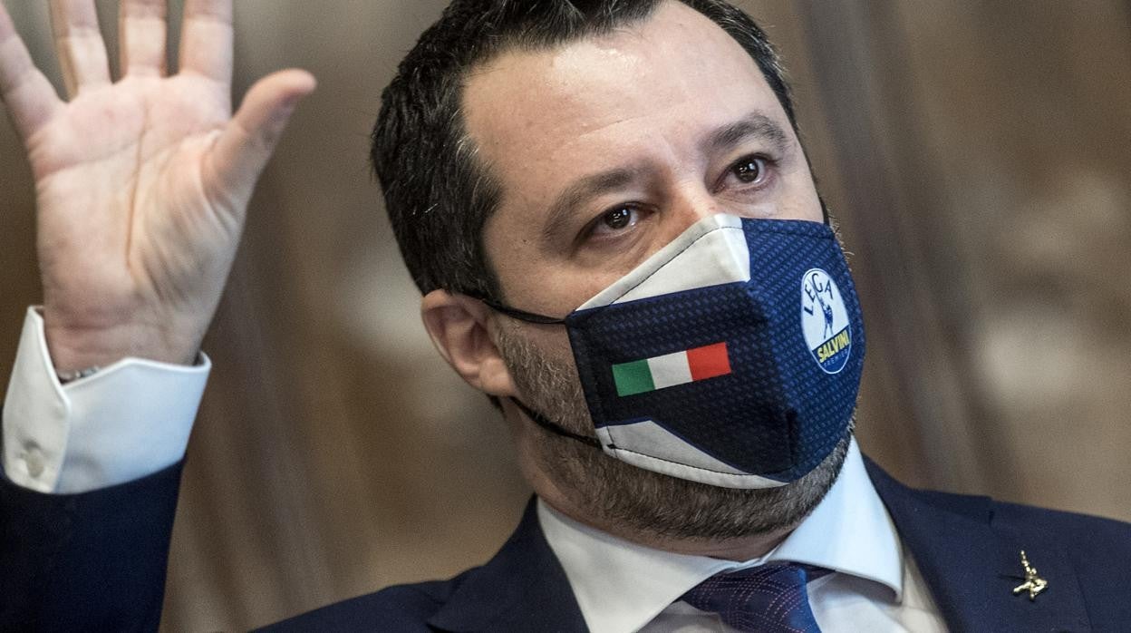 El líder de la Liga, Matteo Salvini