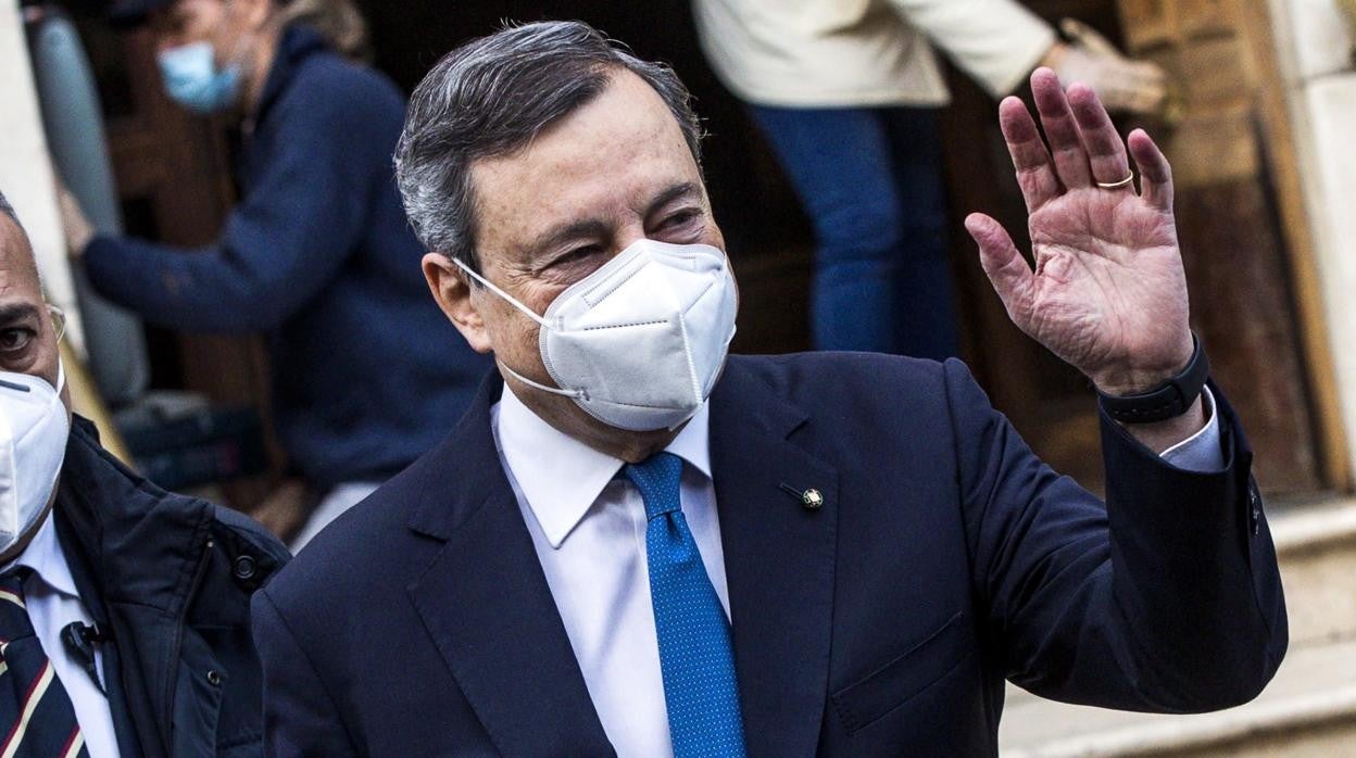El futuro primer ministro de Italia, Mario Draghi