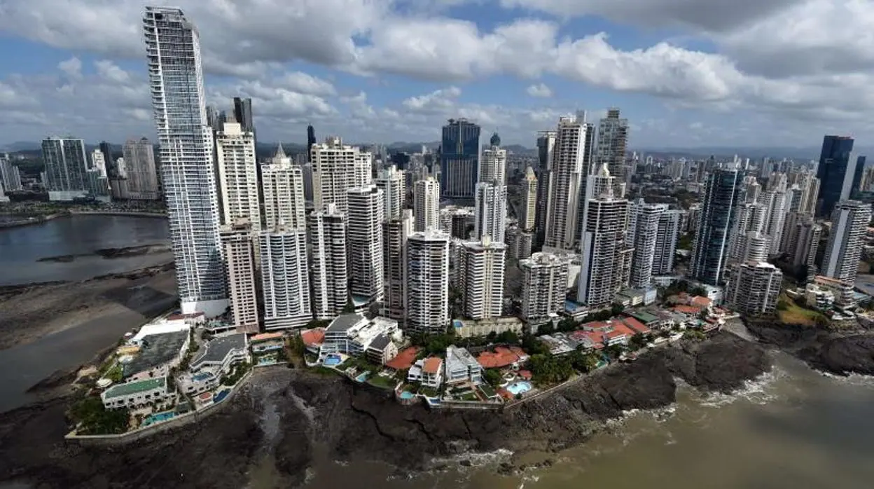 Vista aérea de la Ciudad de Panamá