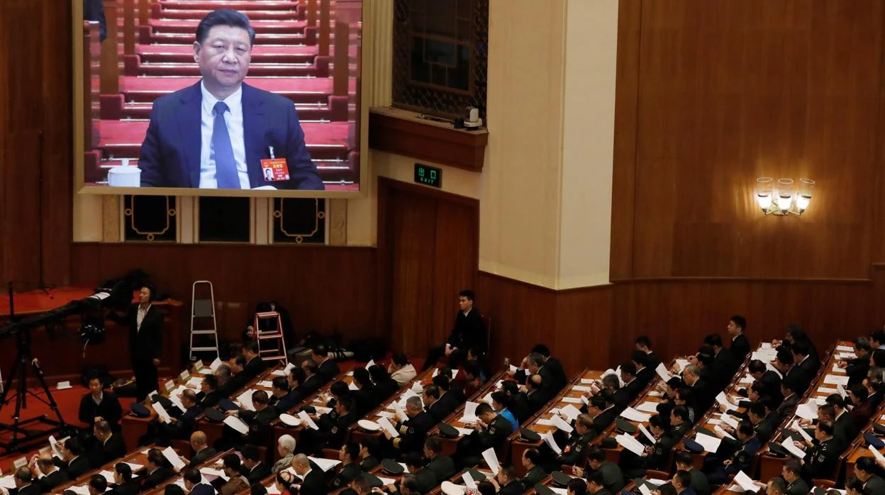 Inauguración de una sesión del Congreso Nacional del Pueblo de China