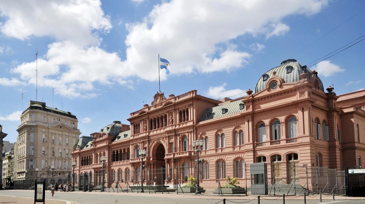 La Casa Rosada, sede del Poder Ejecutivo de la República Argentina