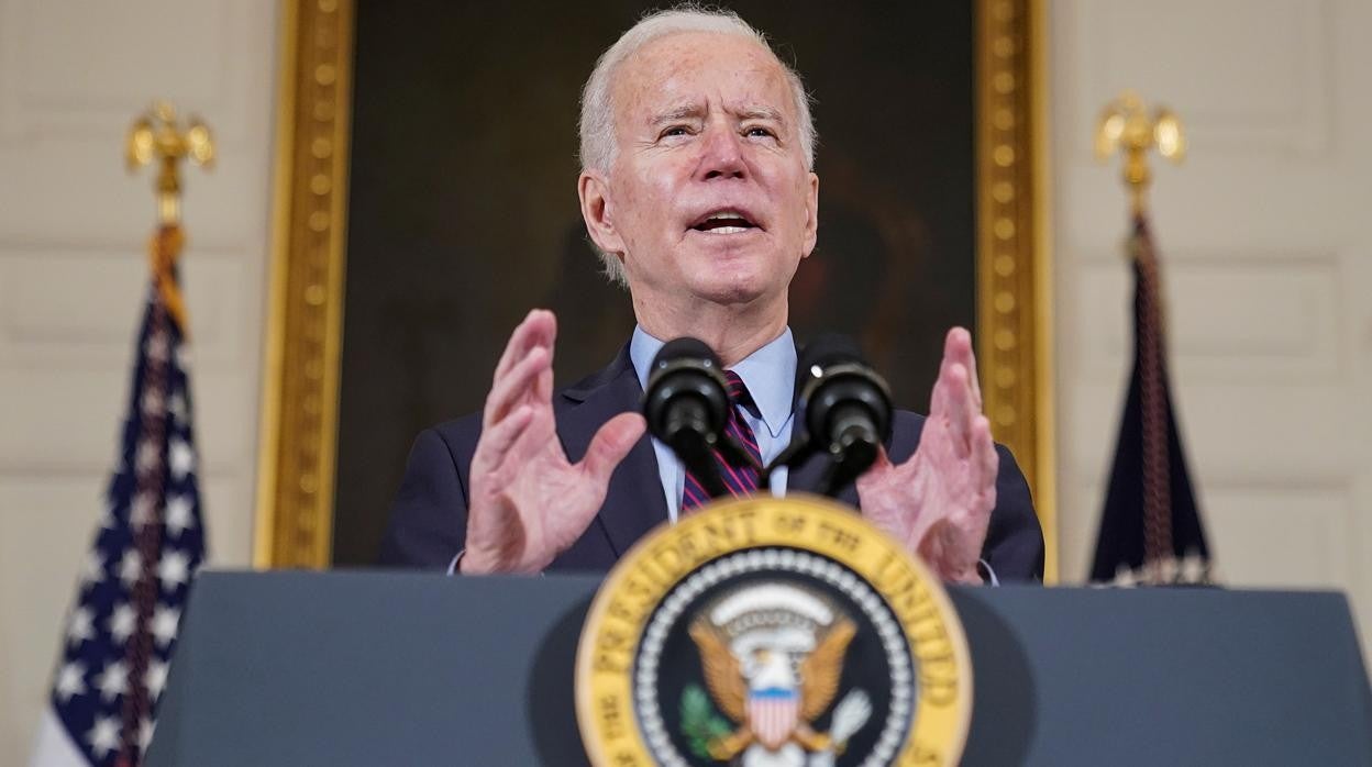 Sigue en vídeo el primer discurso a la nación de Biden