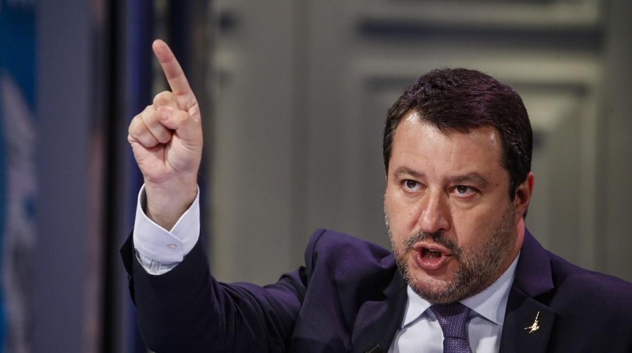 El exministro del Interior italiano, Matteo Salvini