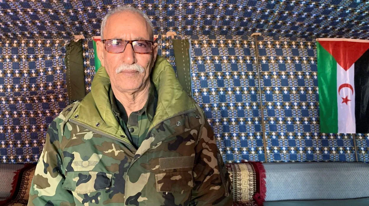 El jefe del Frente Polisario, Brahim Gali