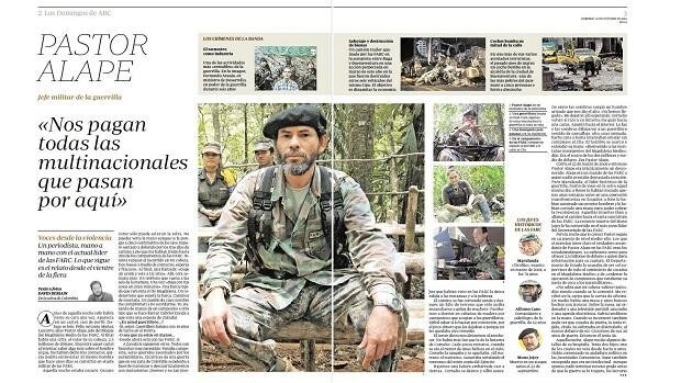 David Beriain en ABC: de la crónica en la guarida de las FARC a su éxito como reportero