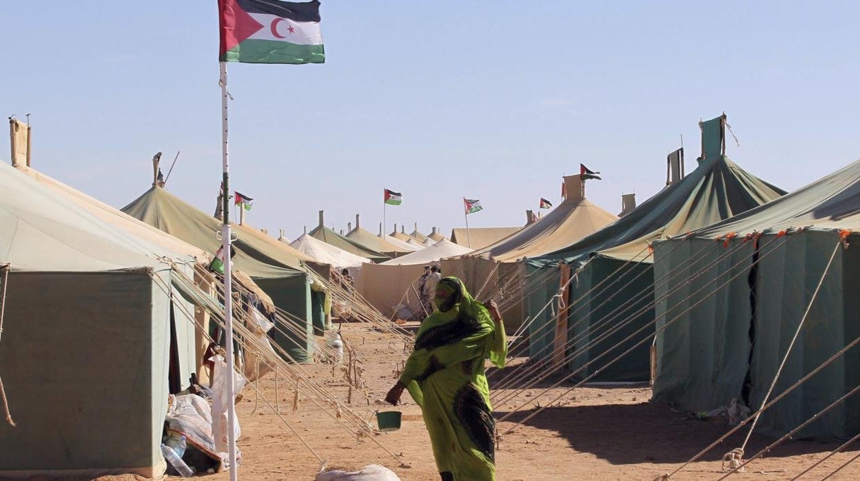 Campo de refugiados saharauis en Tifariti, en el Sahara Occidental