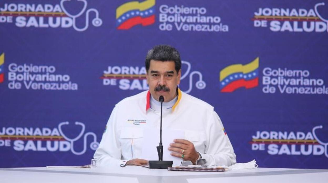 Nicolás Maduro, durante una jornada de Salud en Caracas el pasado martes