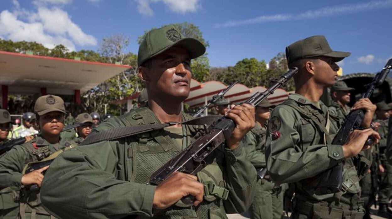 Miembros de las Fuerzas Armadas Nacionales Bolivarianas de Venezuela