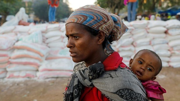 Etiopía frena la guerra civil para evitar la derrota y la hambruna
