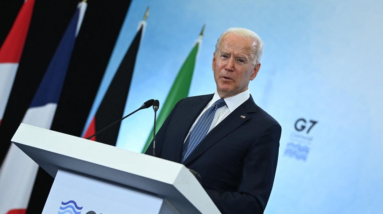 El presidente Biden, el pasado mes de junio durante la cumbre del G-7