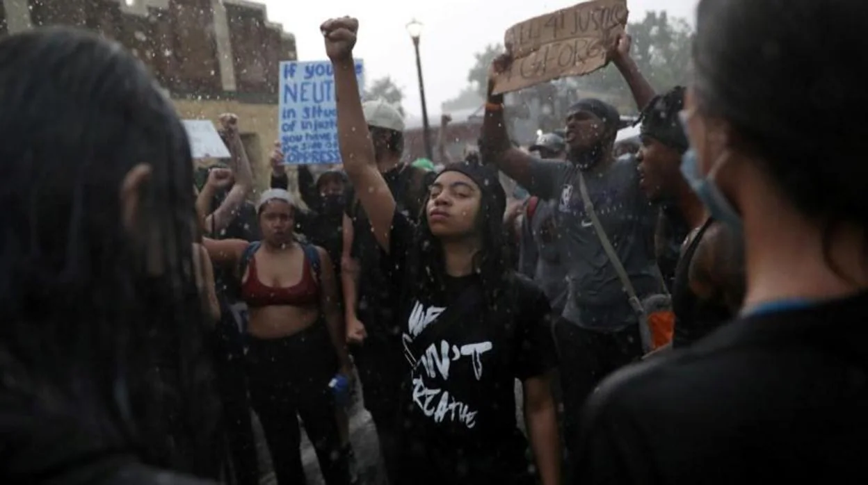 Protesta de Black Lives Matter el pasado año